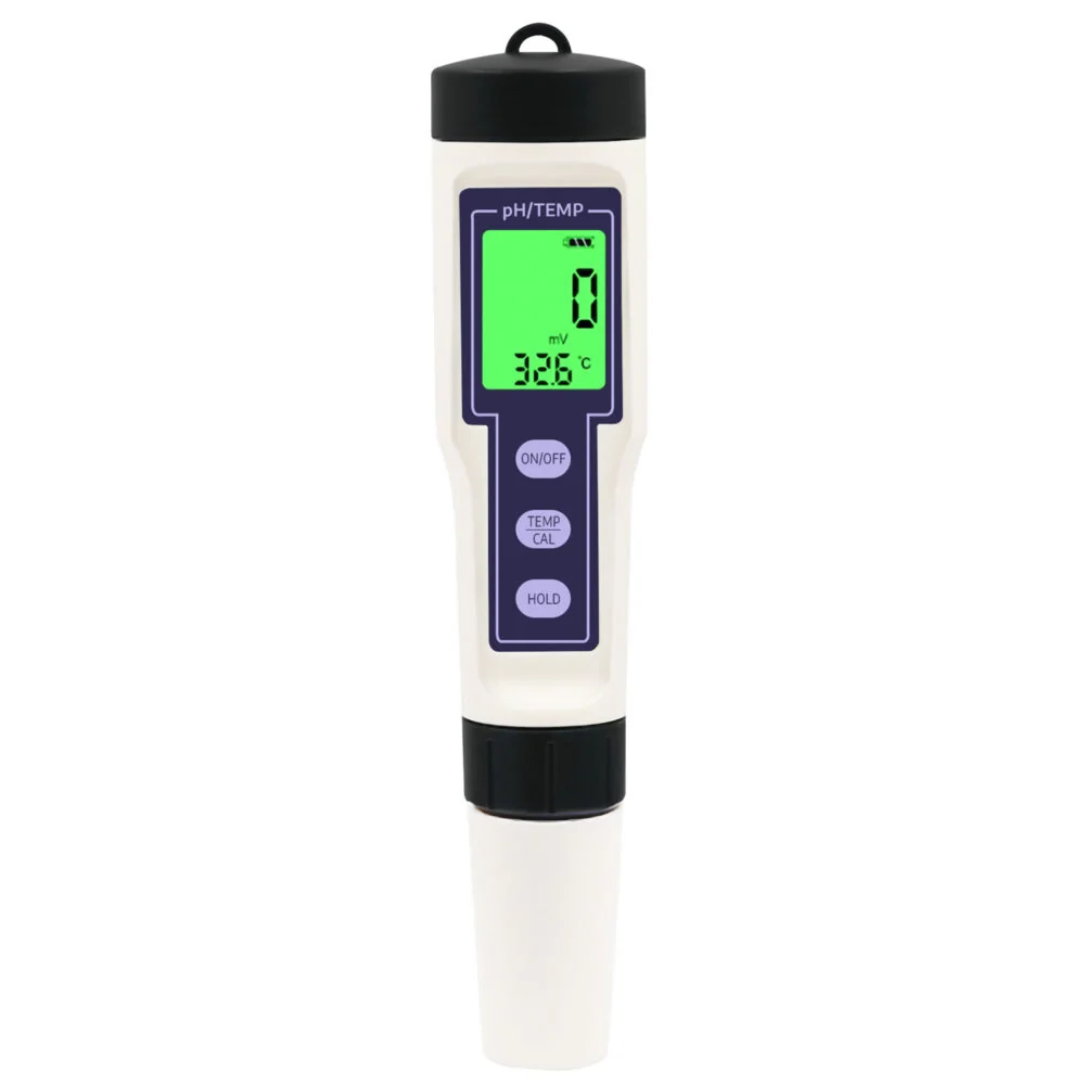 MG PH Meter digitálny tester kvality vody pH, čierny