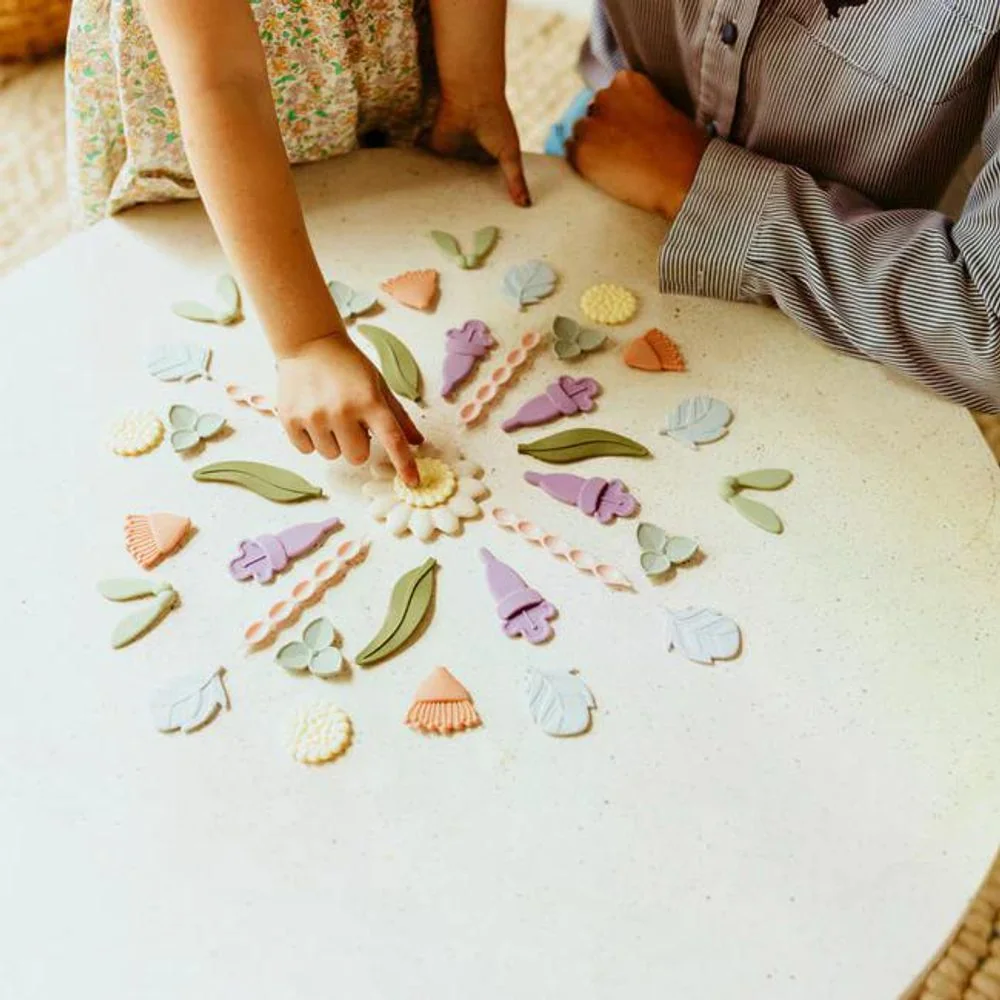 Senzorická antistresová mandala pre deti pastelová