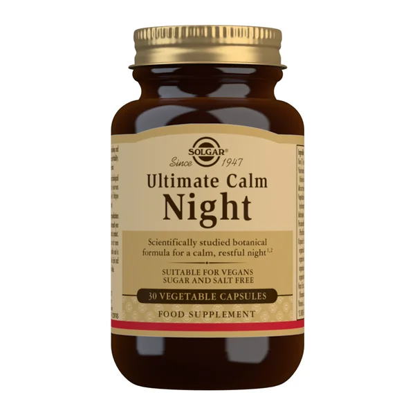 Solgar Ultimate Calm Night 1×30 cps, výživový doplnok