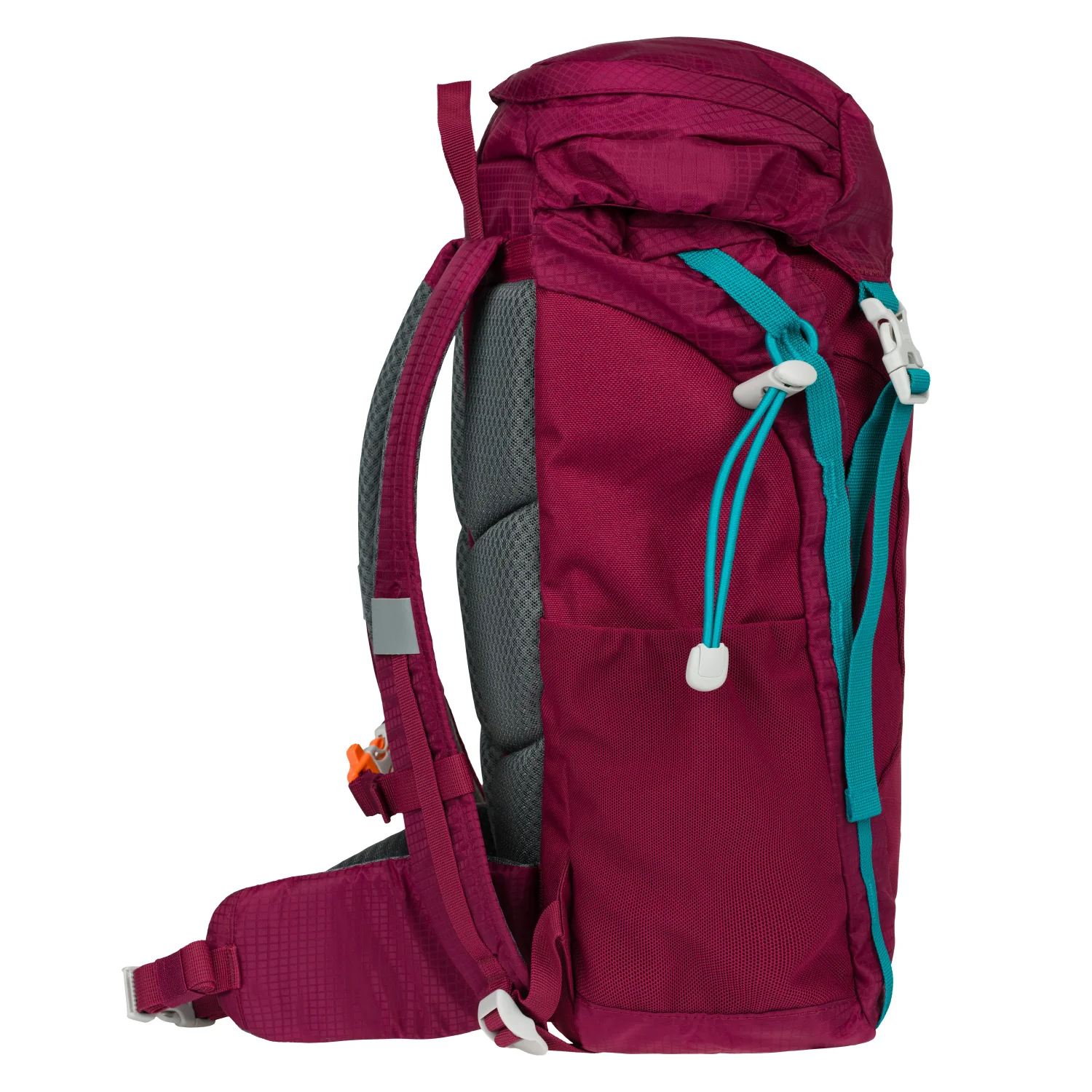 Baagl Batoh Tracker Roj 14 l vínový detský outdoorový 20L odolný materiál