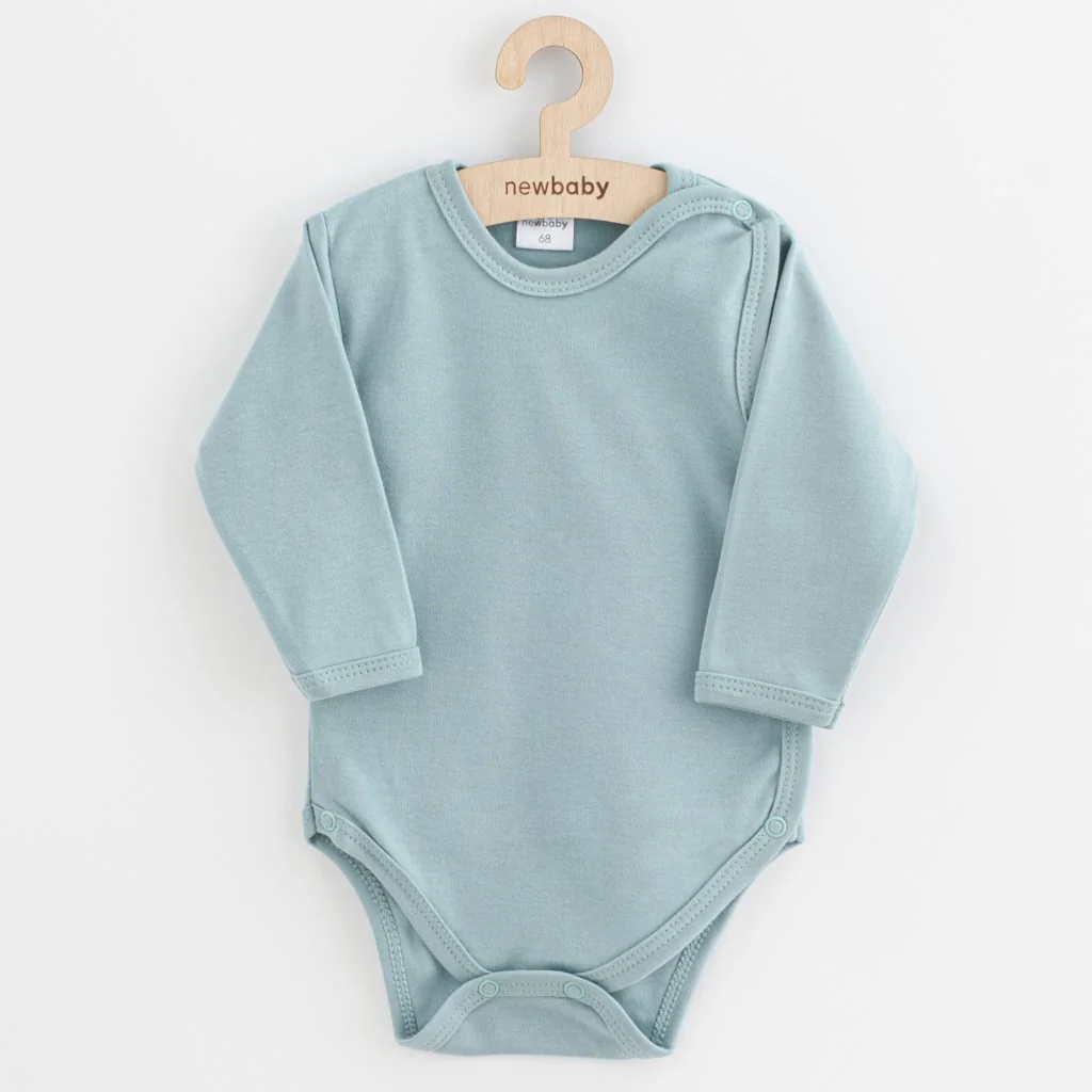 Dojčenské bavlnené body  žltá, vel. 62 (3-6m)