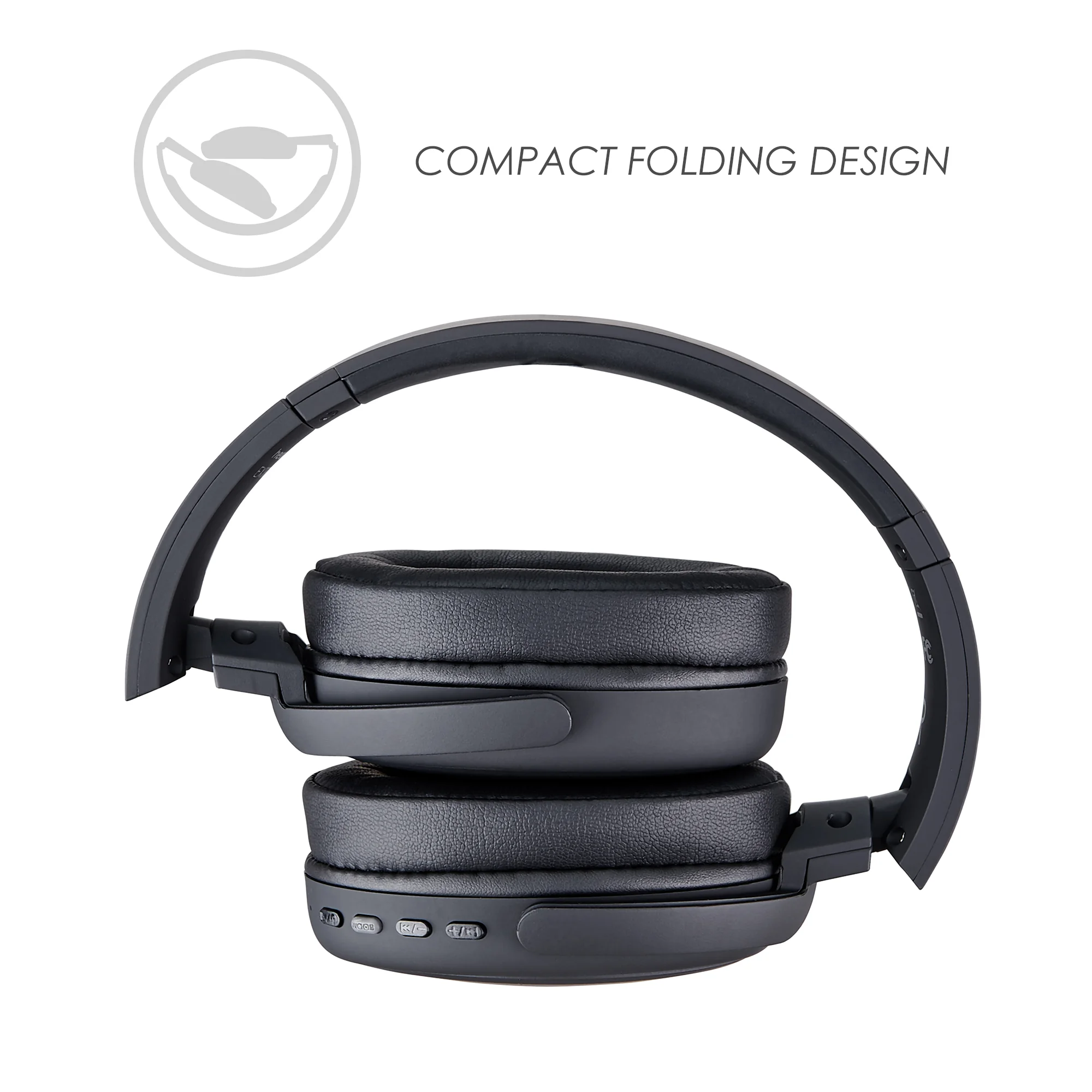 BOOMPODS Headpods Pro bezdrôtové slúchadlá čierne
