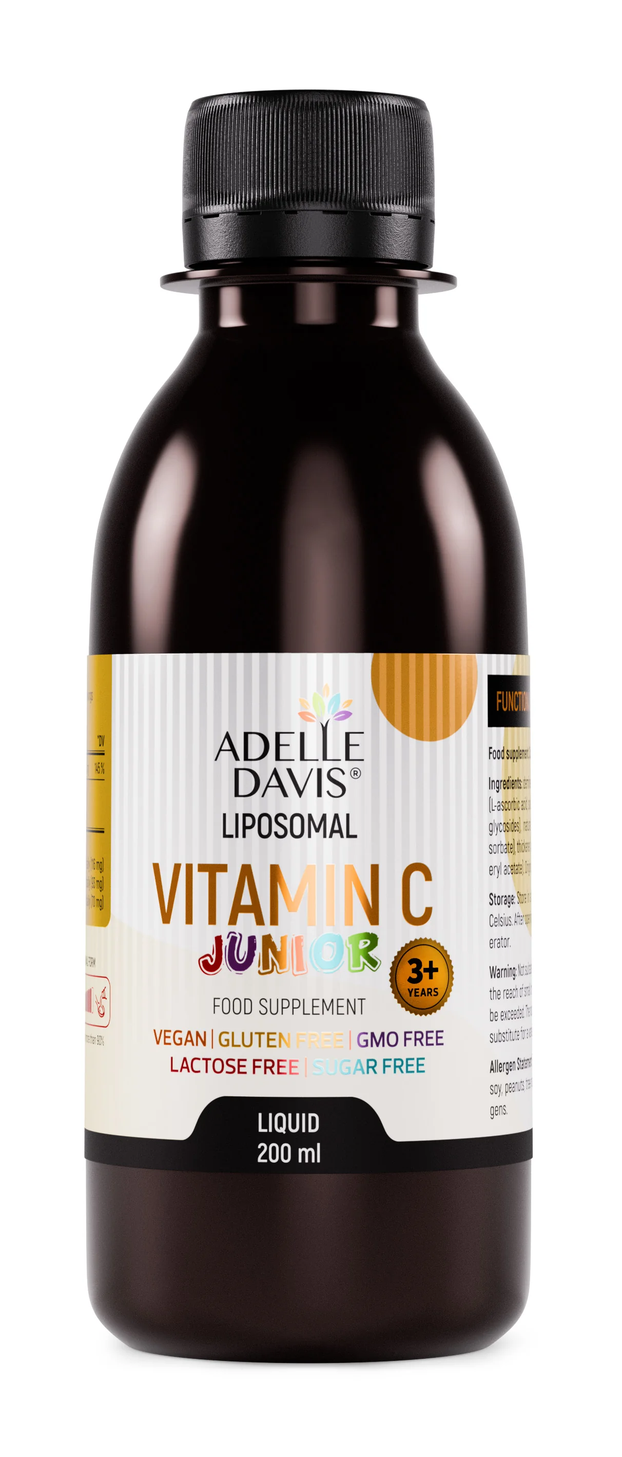 Lipozomálny vitamín C junior od 3 rokov 200 ml