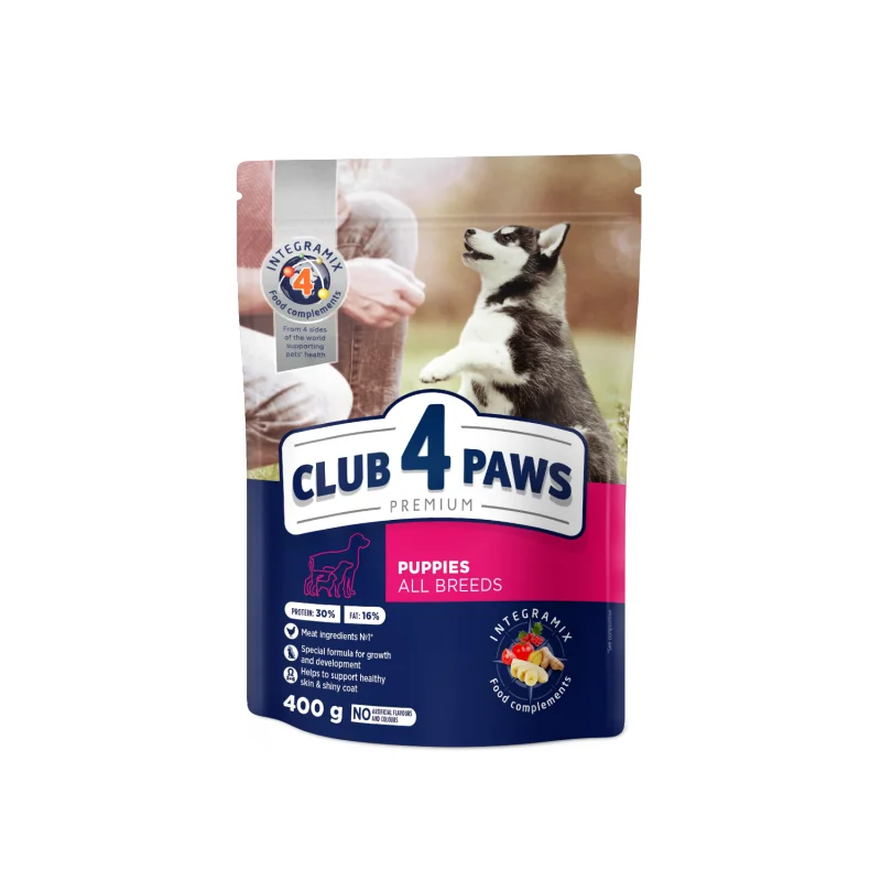 CLUB 4 PAWS Premium pre šteňatá všetkýсh plemien 400g (9467)