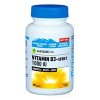 NATUREVIA VITAMIN D3 EFEKT 1000 I.U.