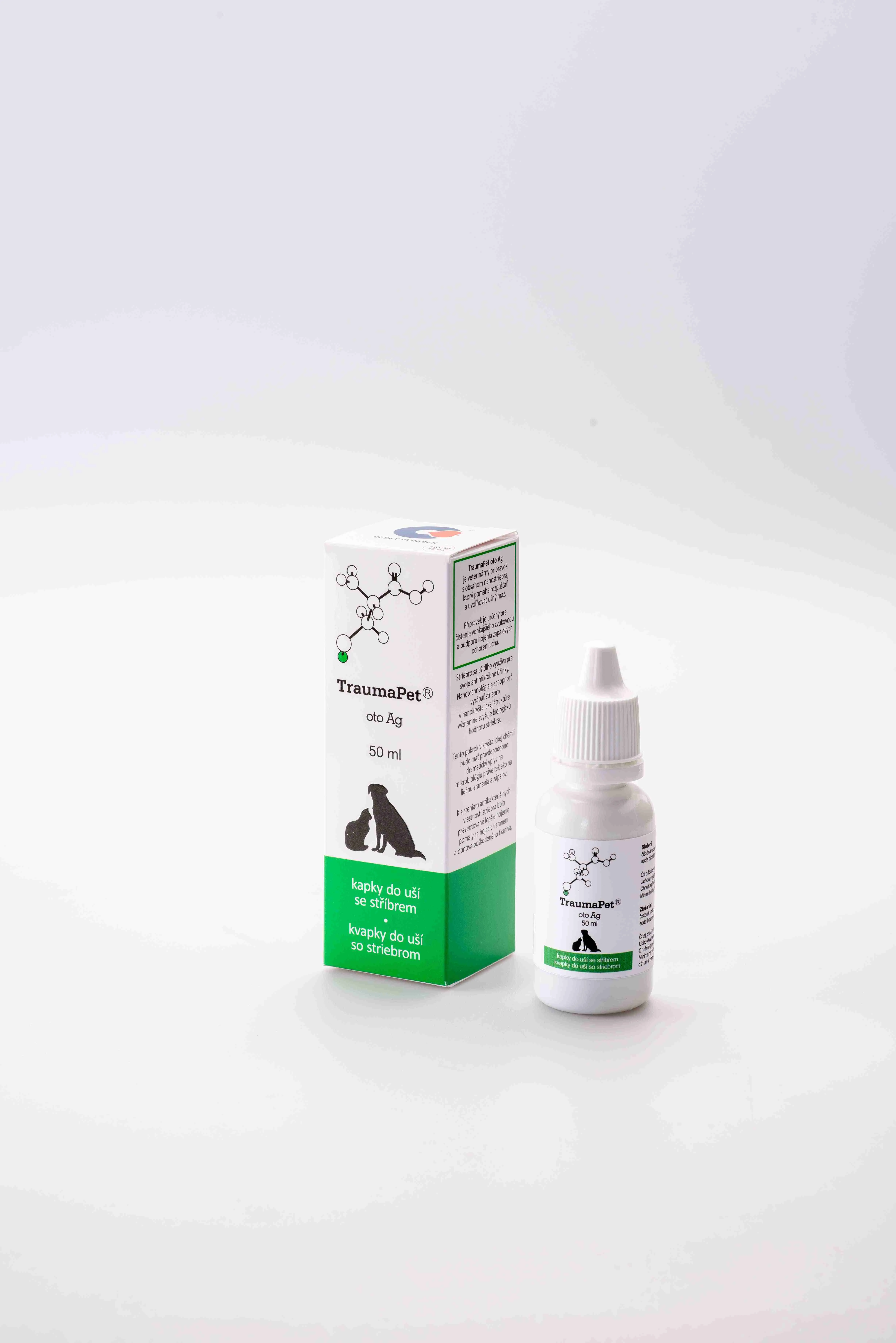 TraumaPet oto Ag 50 ml 1×50 ml, ušné kvapky