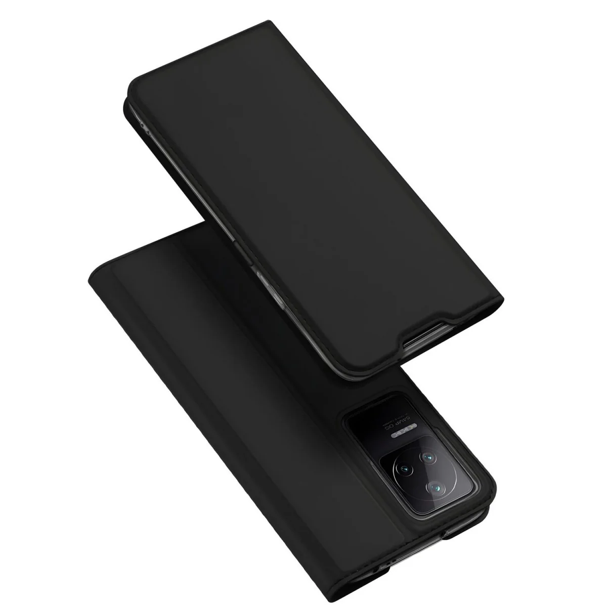 Dux Ducis Skin Pro knižkové kožené puzdro na Xiaomi Poco F4 5G čierne