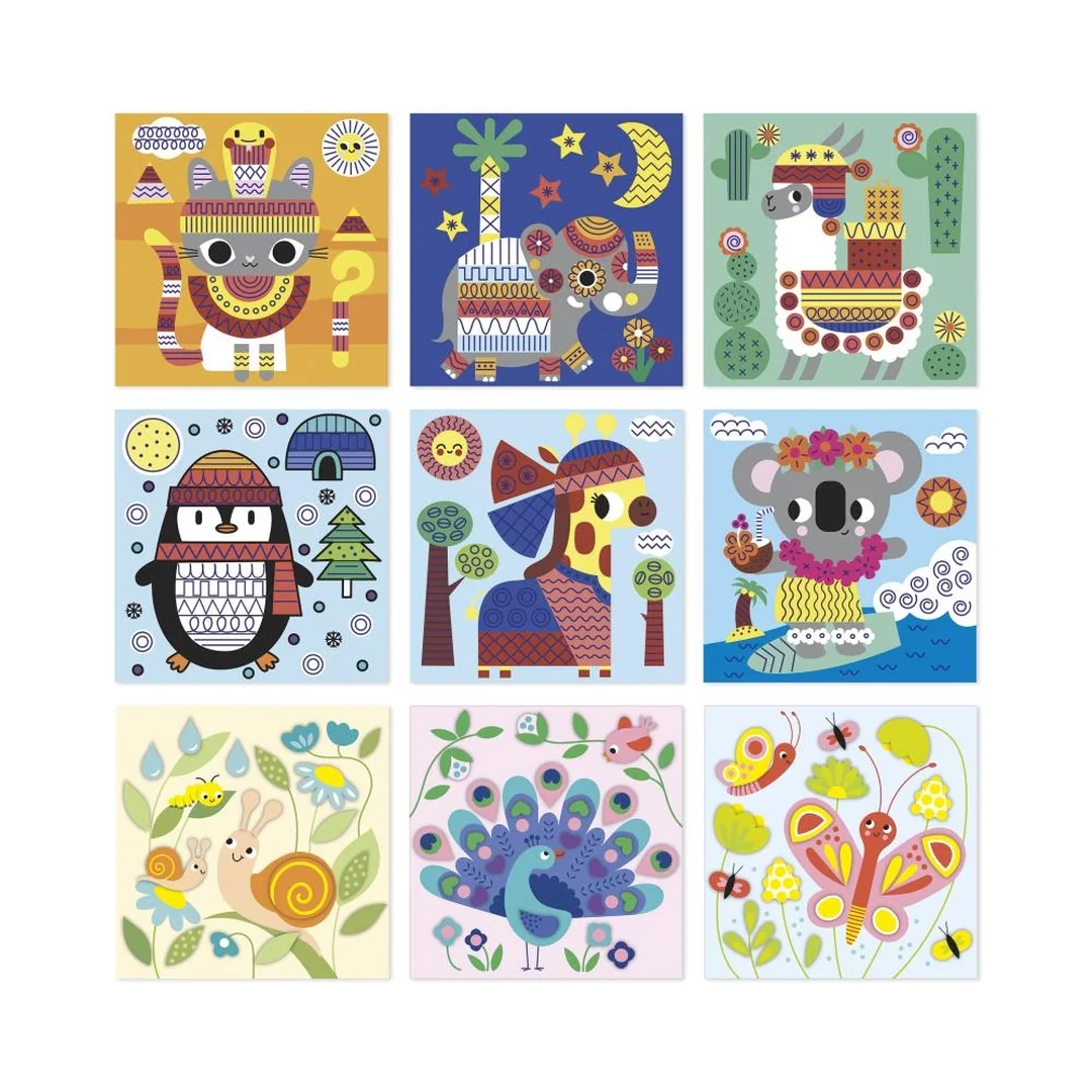 Janod Atelier Maxi Kreatívna sada My arts&crafts XXL sada s aktivitami od 4 rokov