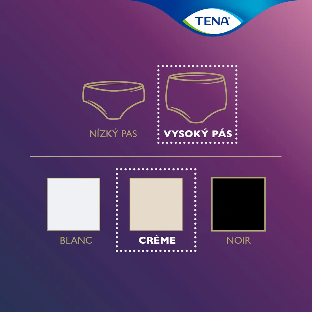 TENA Lady Pants Creme L 1×8 ks, inkontinenčné nohavičky