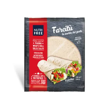 Nutrifree Farcitu wrap/tortilla 1×120g, tortila