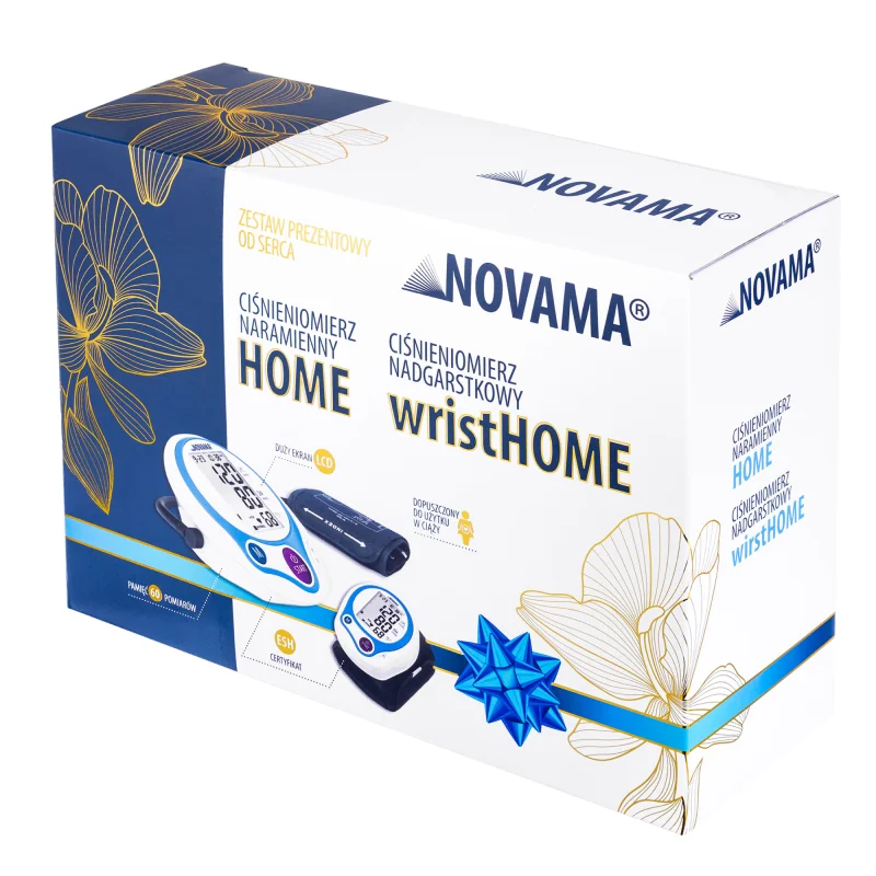 NOVAMA HOME & WRIST HOME Set tlakomerov ramenný a zápästný tlakomer, darčeková sada TOW018187