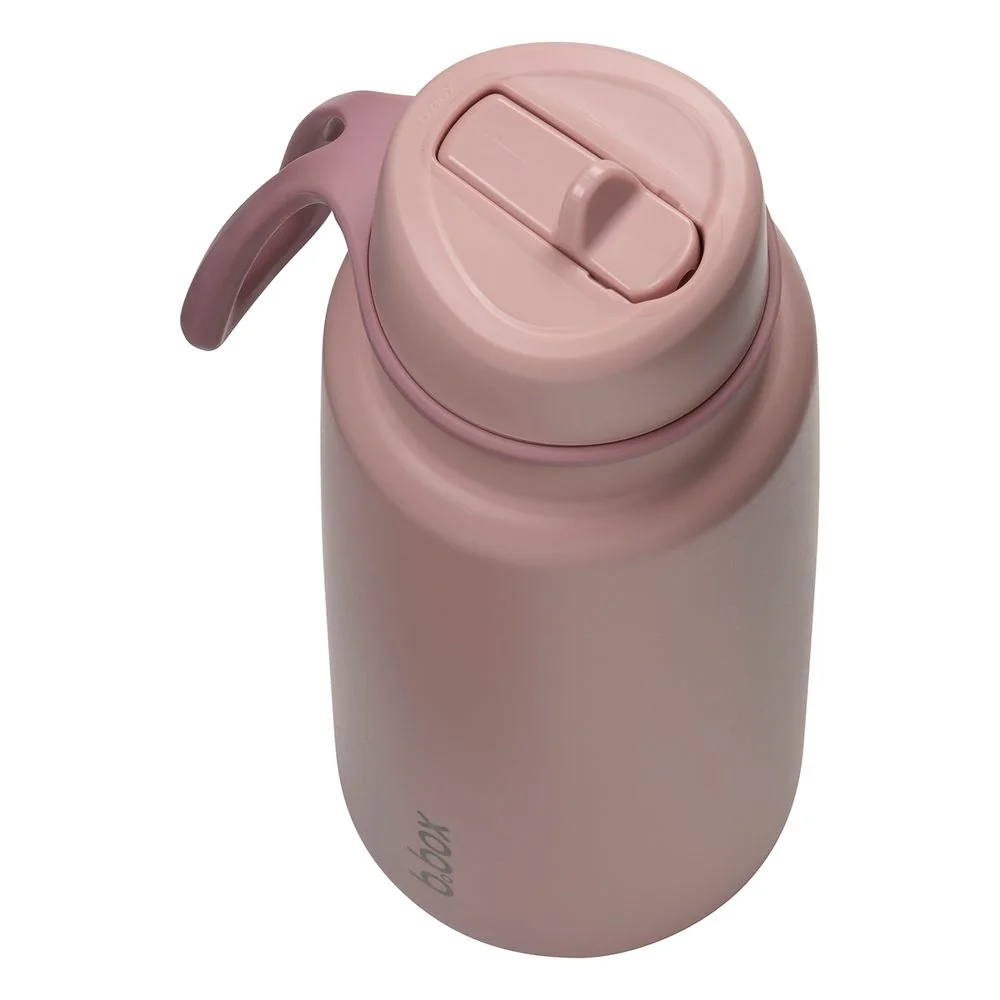 Nerezová termofľaša so slamkou 1 l berry smoothie