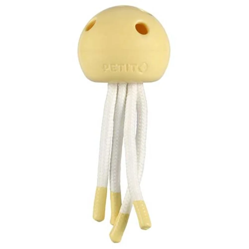 EBI PETIT MILO Hryzátko pre šteňatá a dospelých psov malých plemien žltá chobotnica 18x7x7cm