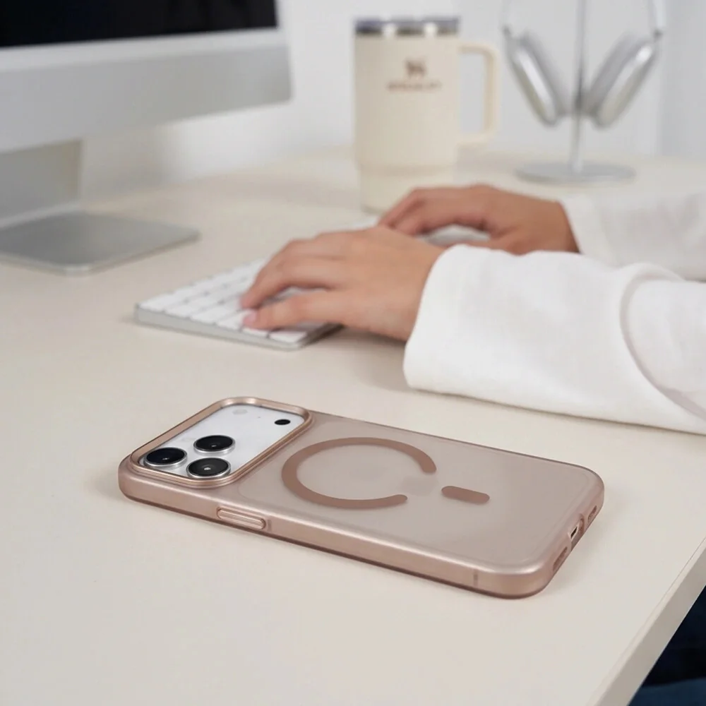 Tech-Protect MagZero MagSafe kryt na iPhone 17 Pro / 18 Pro, zlatý