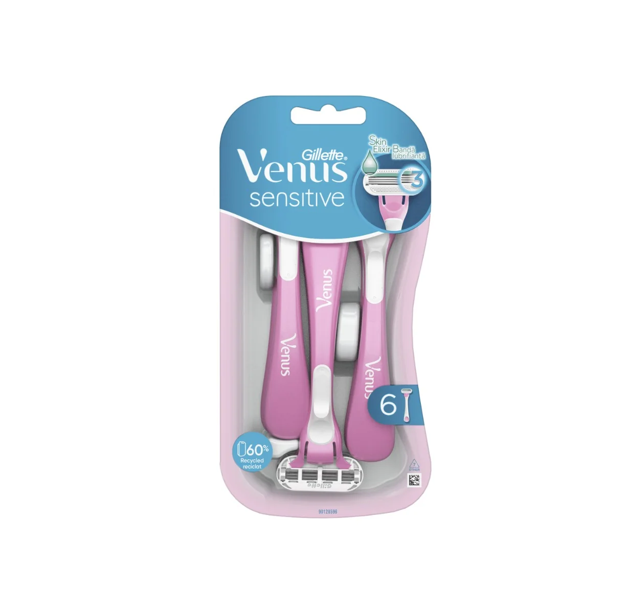 Venus Sensitive Dispo 1×6 ks, jednorazové holiace strojčeky