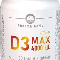 Pharma Activ Vitamin D3 MAX 4000 I.U.