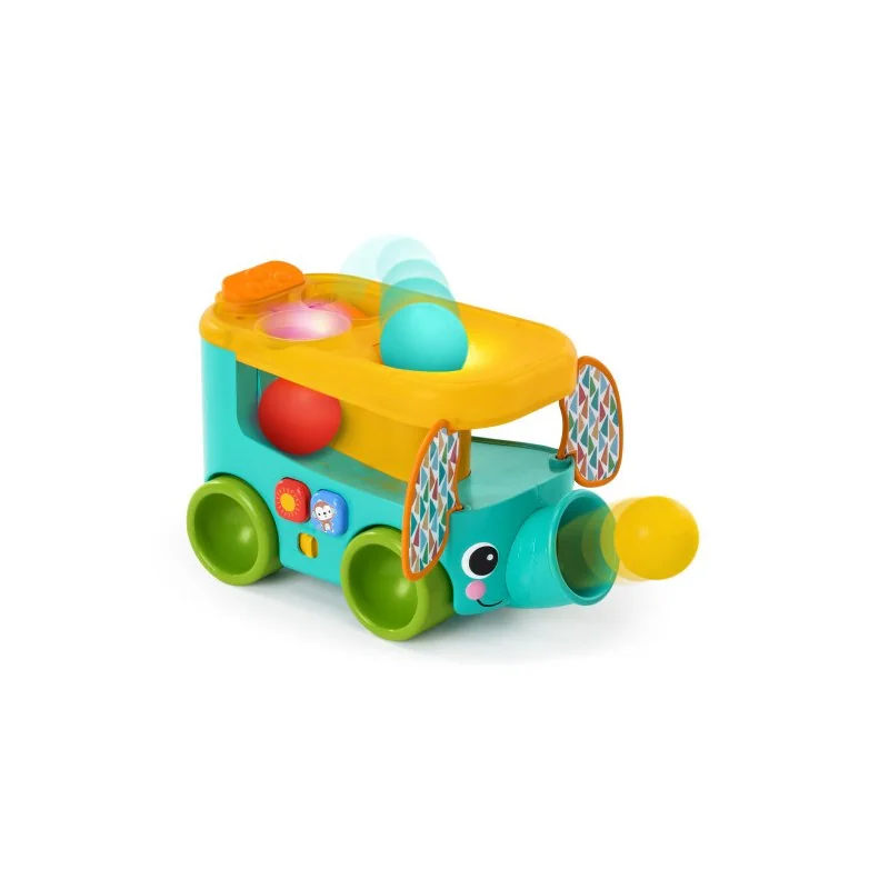 Autíčko vkladacie s loptičkami Pop & Roll Safari Bus™ 6m+