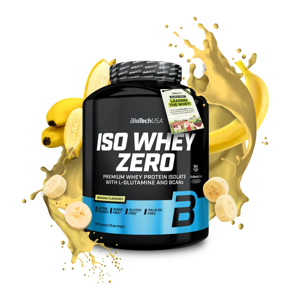 Iso Whey Zero 1816g Banana 1816 g