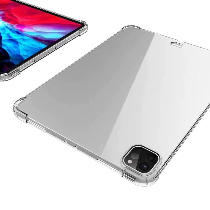 MG Ultra Clear Antishock silikónový kryt na iPad Pro 12.9'' 2018 / 2019 / 2020, priesvitný 9 / 2020, priesvitný
