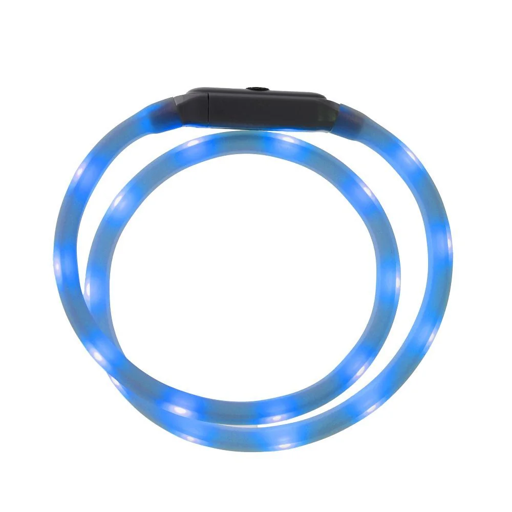 Silikónový LED obojok pre psa