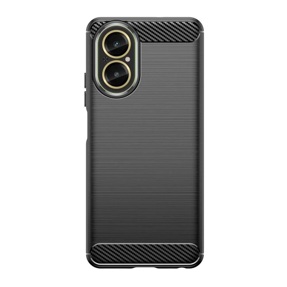 Tech-Protect Carbon kryt na Realme C67 4G čierny