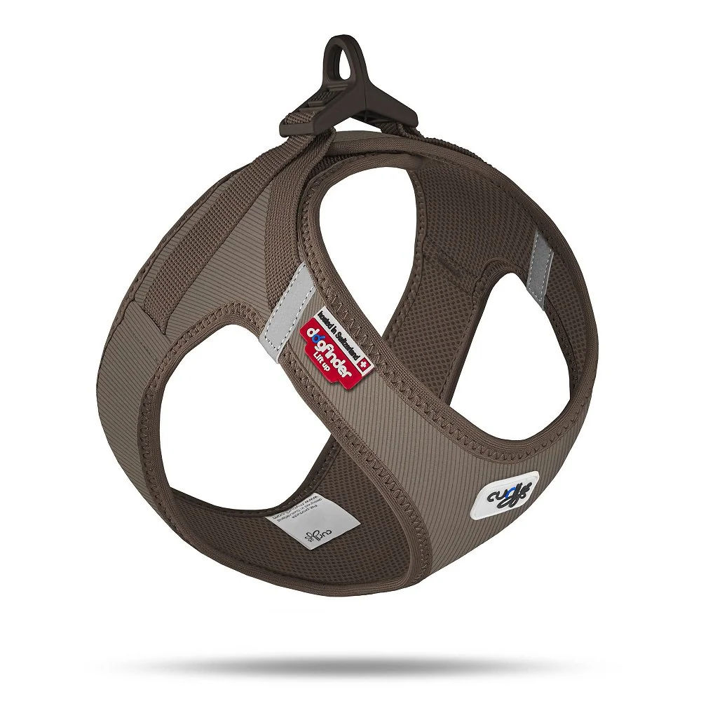 Postroj pre psov so sponou Manšester Brown S, 4-7 kg