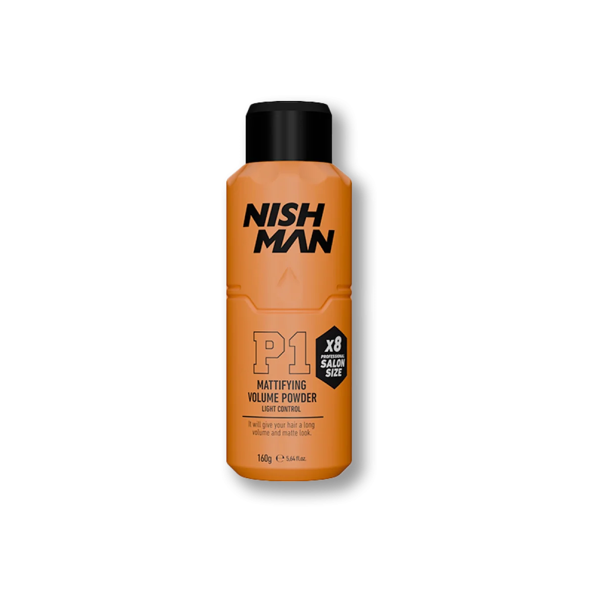Matný púder na objem vlasov Nishman Hair Powder P1 SALON SIZE 160g