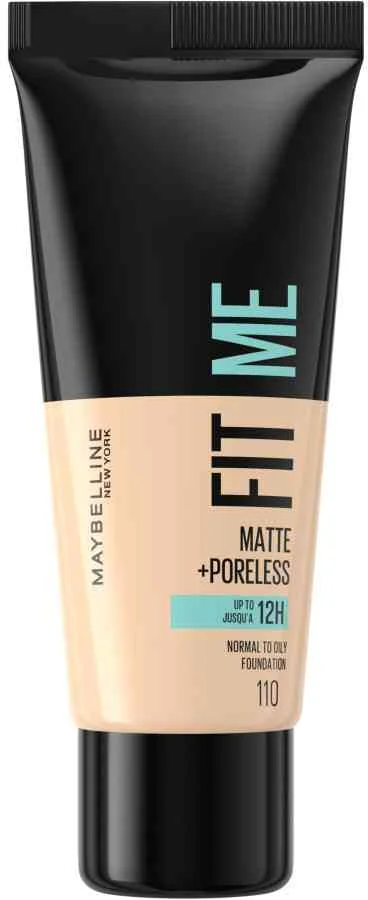 MAYBELLINE Fit me! Matte + Poreless, 110 1×30 ml, matný