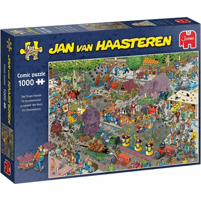 Jumbo Jan van Haasteren Puzzle Flower Parade 1000 dielikov