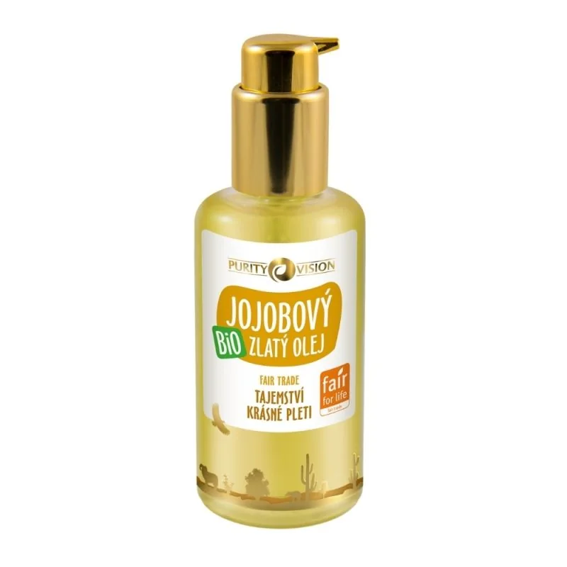 Purity Vision Ft Bio Zlatý Jojobový Olej 100ml 1×100 ml, jojobový olej