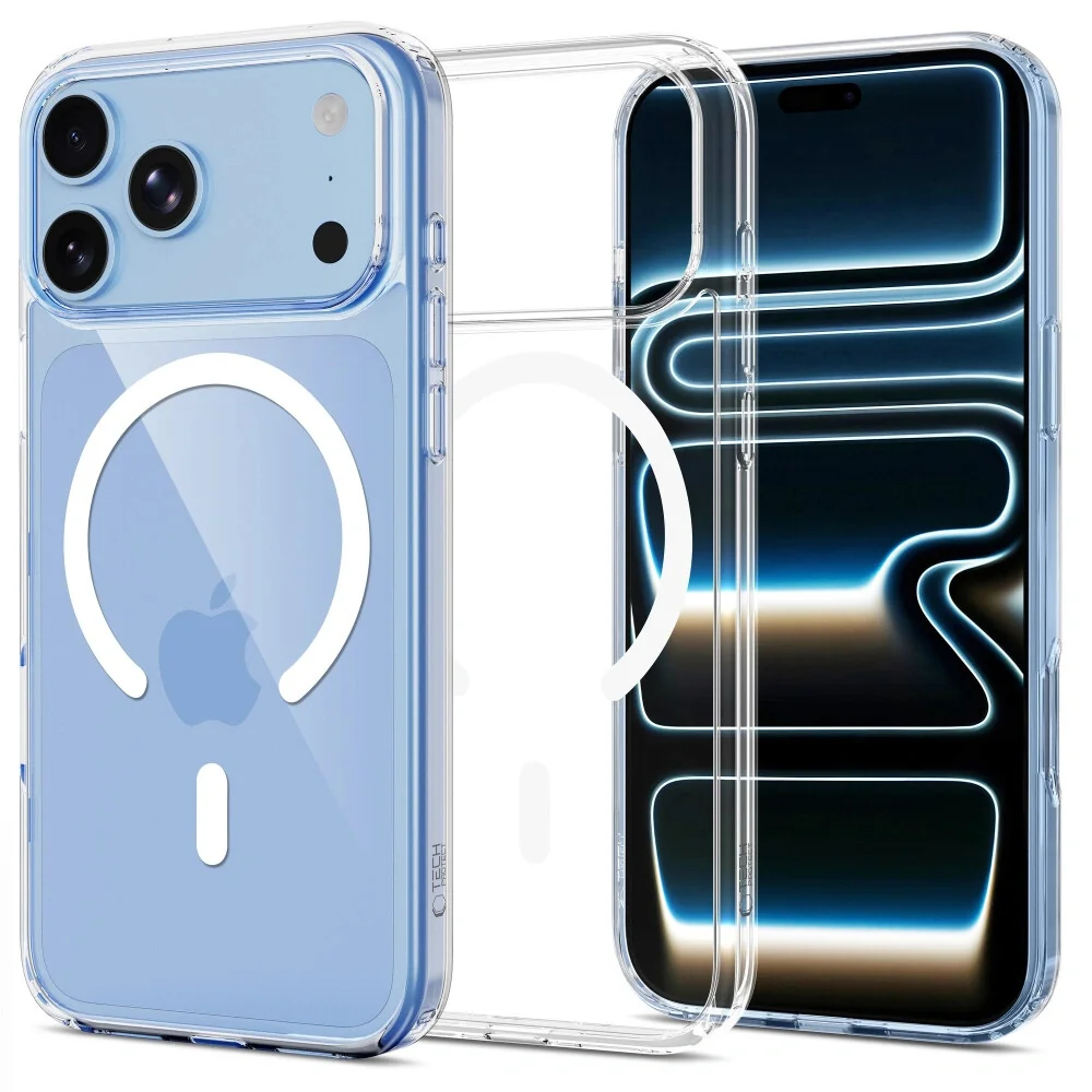 Tech-Protect FlexAir Hybrid MagSafe kryt na iPhone 17 Pro Max / 18 Pro Max, priesvitný