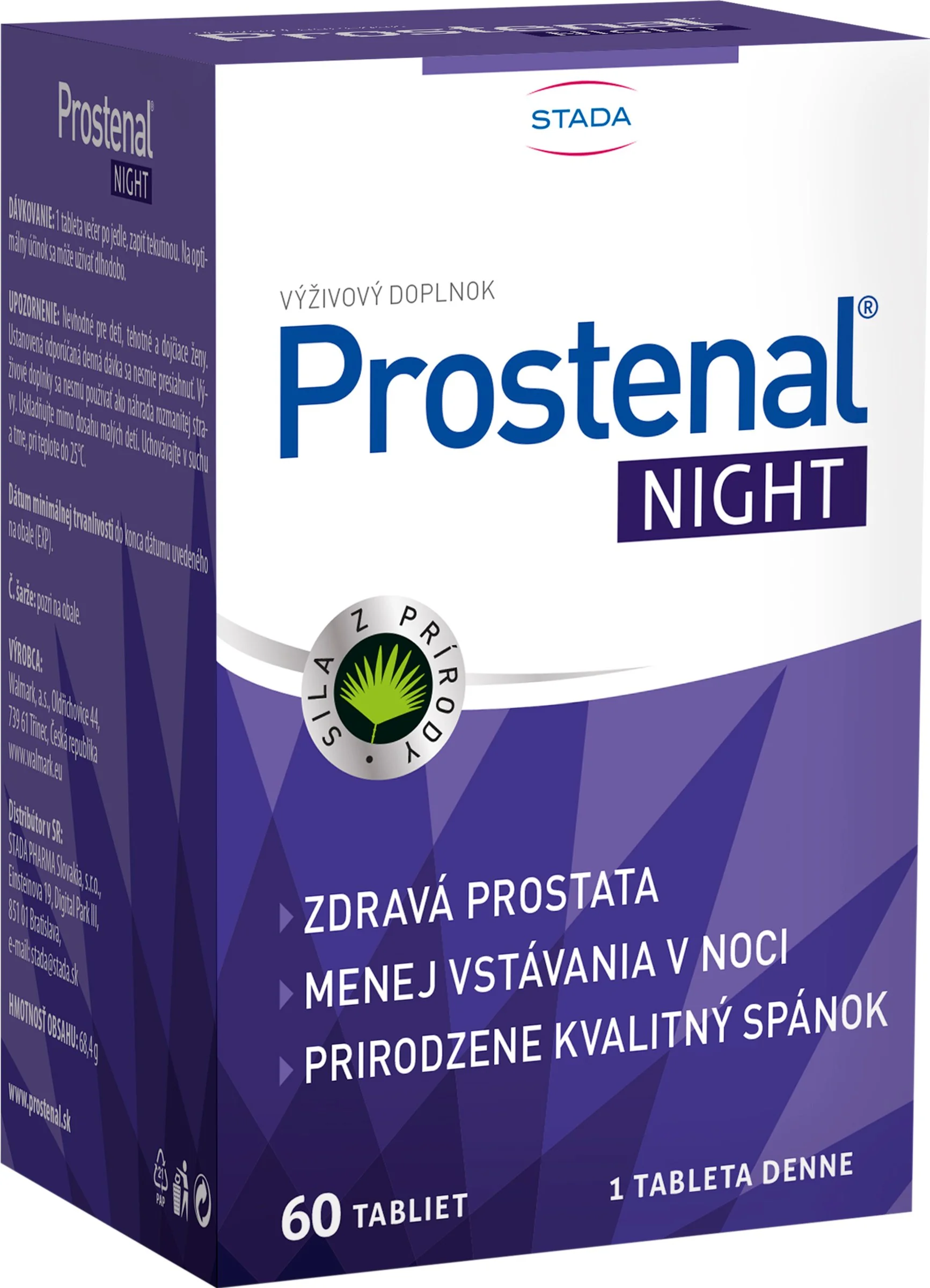 WALMARK Prostenal NIGHT 1×60 tbl, na prostatu