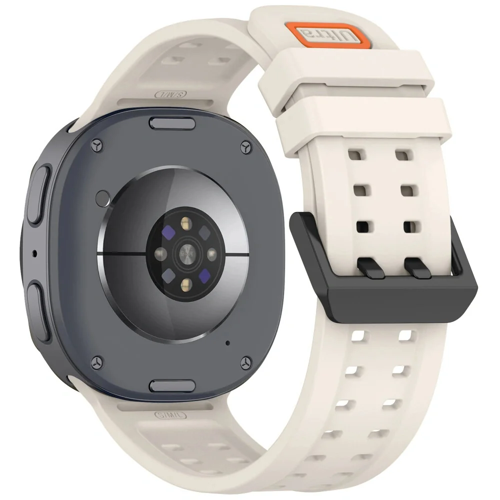 Tech-Protect Silicone Air remienok na Samsung Galaxy Watch 8 / 9 / Classic (40 / 44 / 46mm), starlight