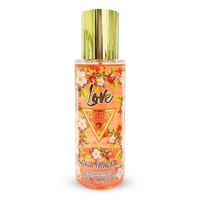 Guess Sheer Attraction Telovy Sprej 250ml 1×250 ml, telový sprej