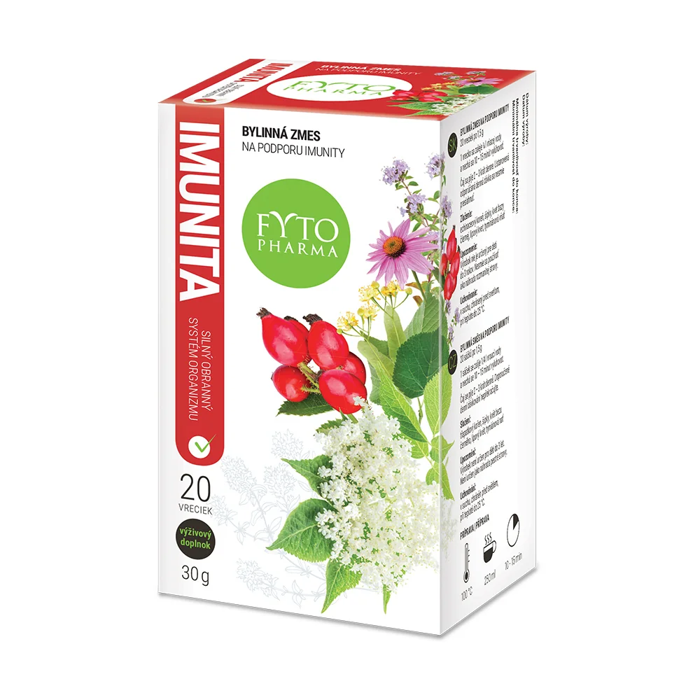 FYTO Bylinná zmes NA PODPORU IMUNITY 20×1,5 g, bylinná zmes