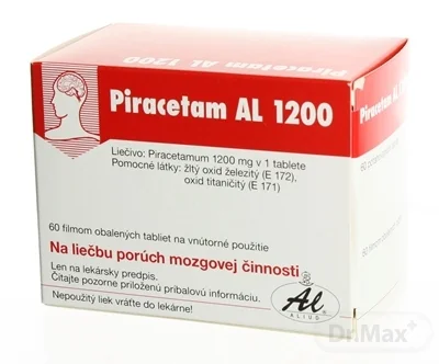 PIRACETAM AL 1200 1×60 tbl, 1200 mg výživový doplnok