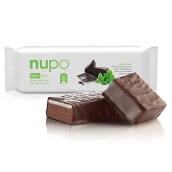 NUPO Meal bar Tyčinka Čokoláda & mäta 1×60 g, náhrada jedla