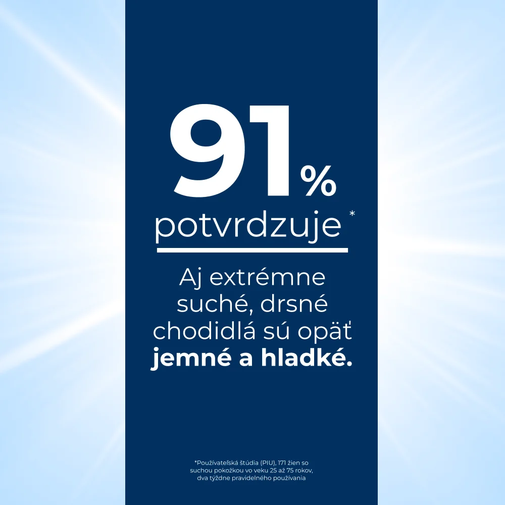 EUCERIN UreaRepair Krém na nohy 10 % urea, 100 ml 1×100 ml, regenerácia kože na nohách
