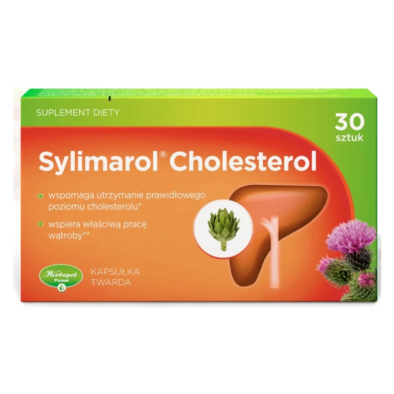 Herbapol Sylimarol Cholesterol 30 kapsúl artičoka a pestrec