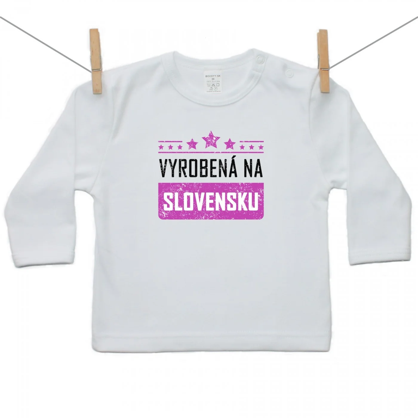 Boodyy Tričko s dlhým rukávom Vyrobená na Slovensku Veľkosť: 86