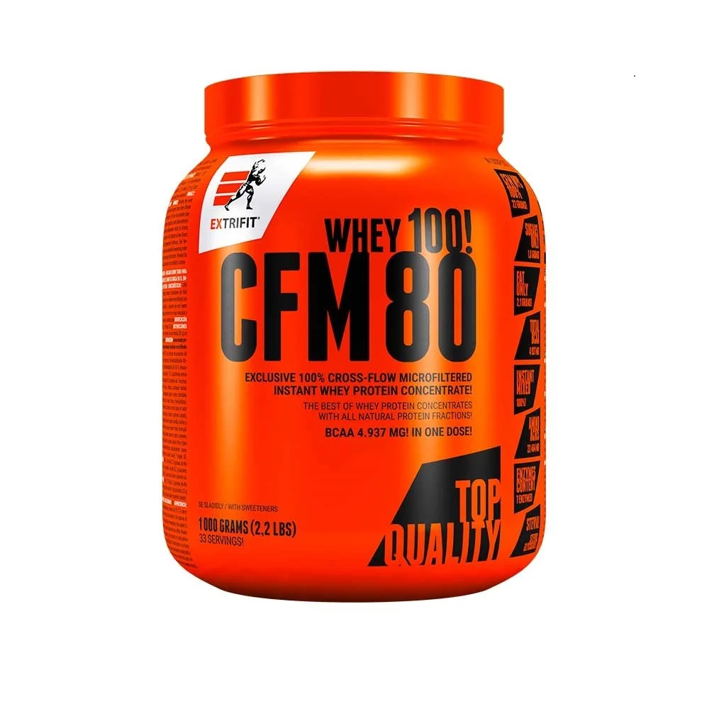 Extrifit CFM INSTANT WHEY 80 - čučoriedka, 1000g