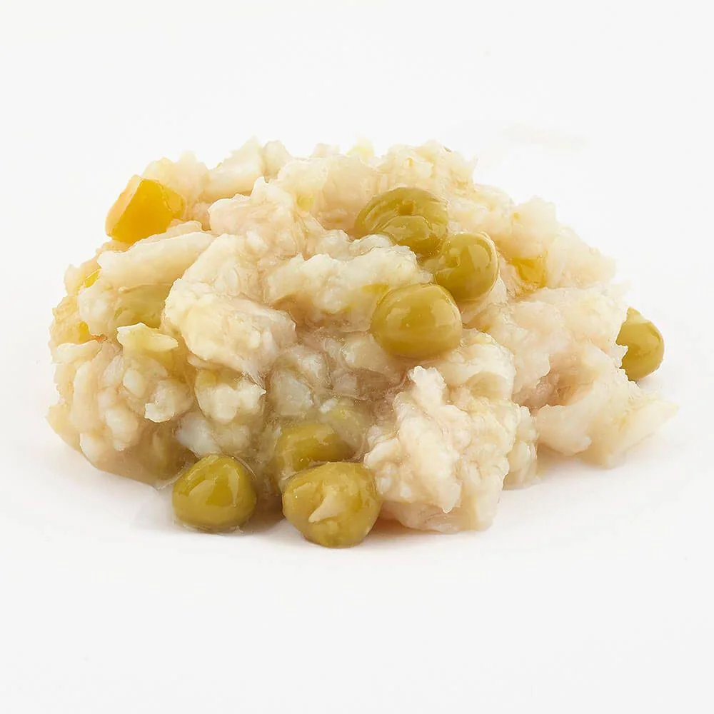FISH4DOGS Konzerva pre psy Finest biela ryba s tekvicou a hráškom 85g 1×85 g, konzerva pre psy