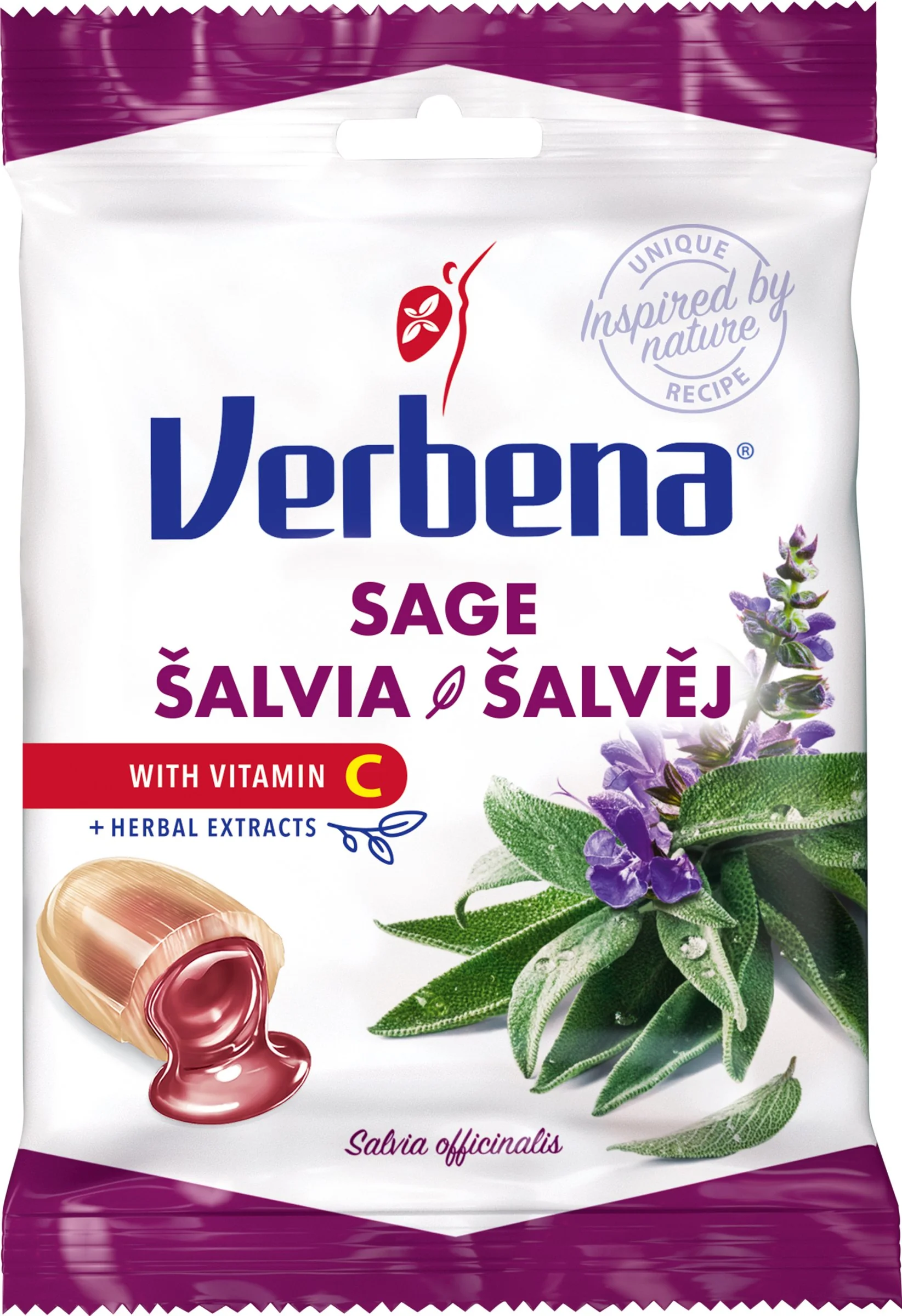 Verbena šalvia 1×60 g, cukríky