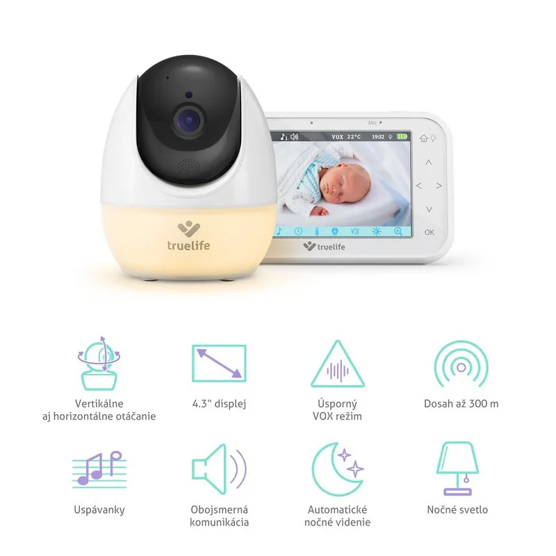 Videopestúnka digitálna NannyCam R4 Pro