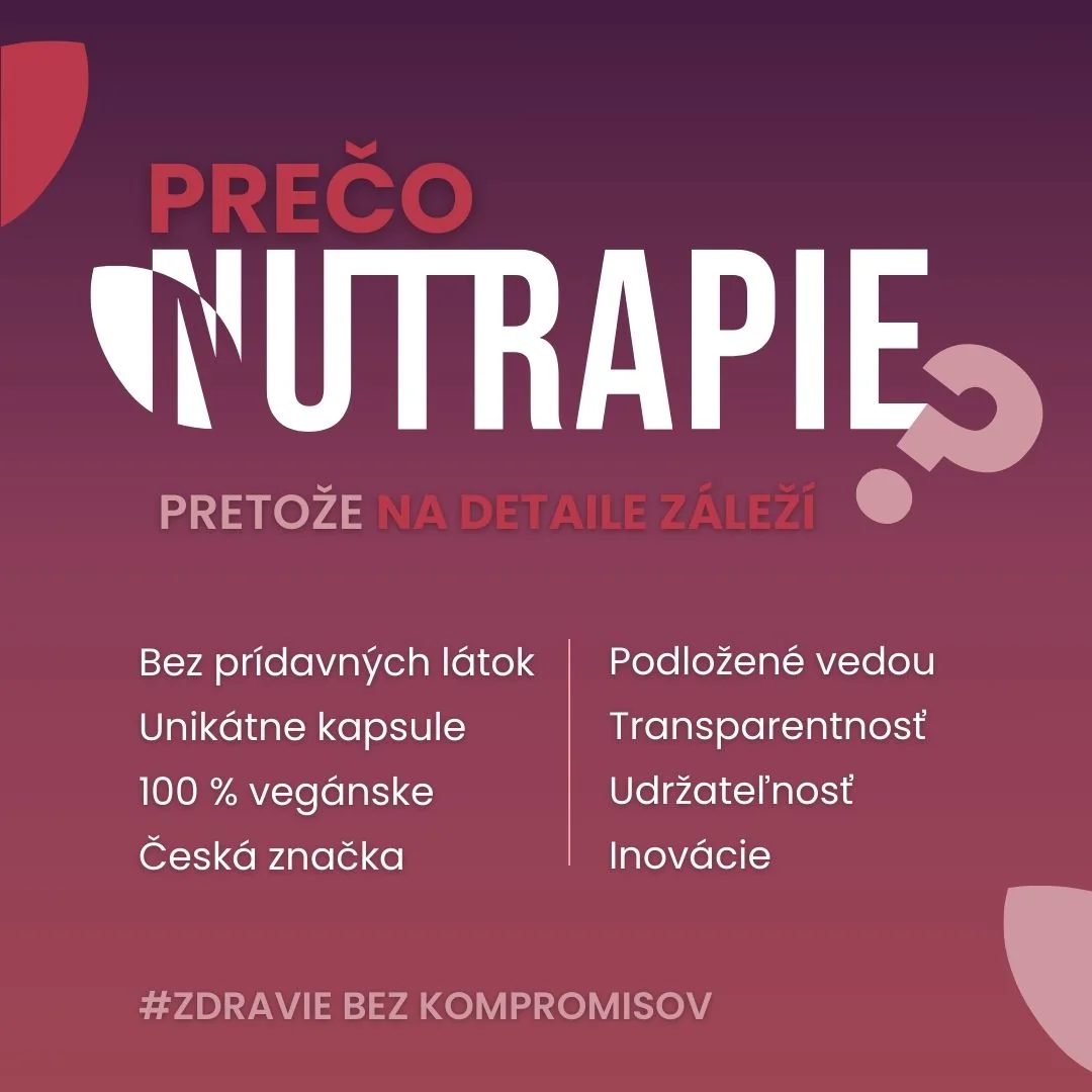 Nutrapie Balanced Iron 1×90 kapsúl, výživový doplnok s chelátovým železom