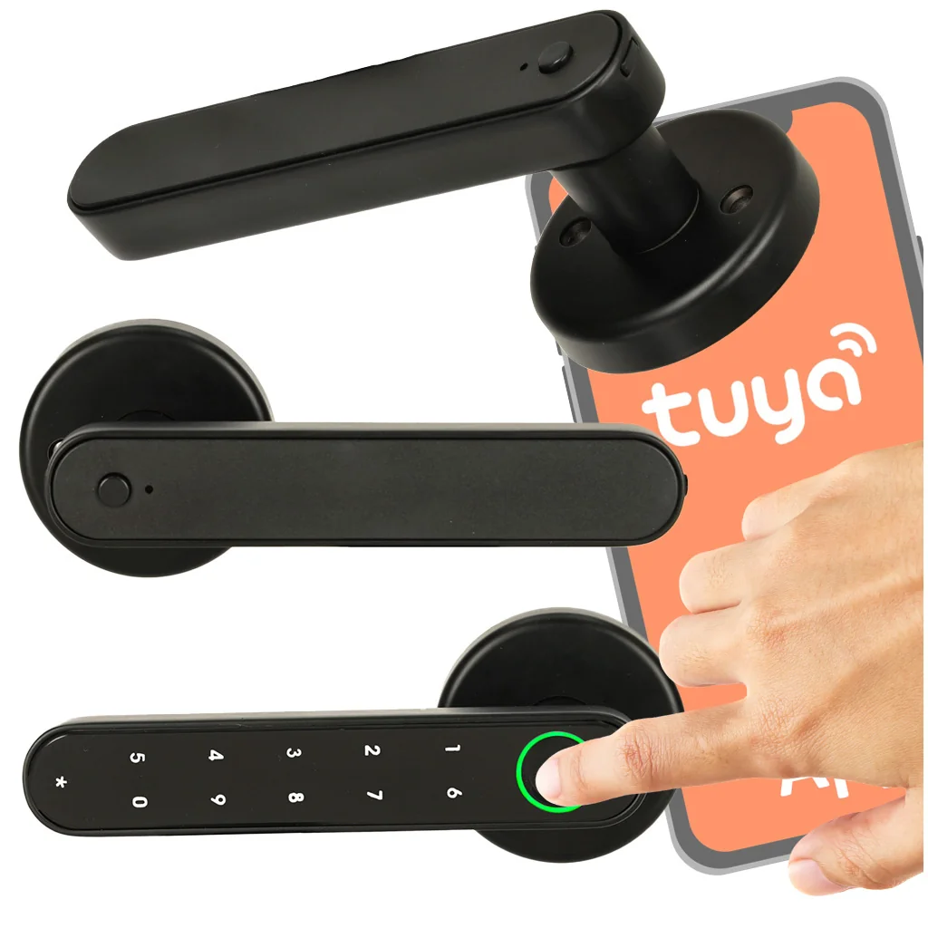 MG SmartLock Bluetooth elektronický zámok na dvere, čierny