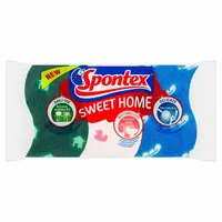 Spontex Sweet Home viskózna hubka 3ks
