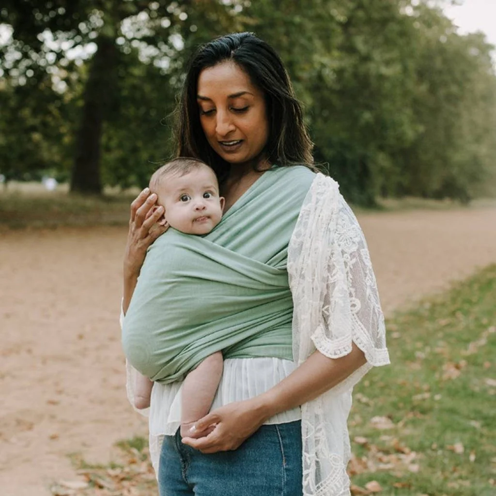 Nosič detí / šatka Classic Wrap - Sage Green