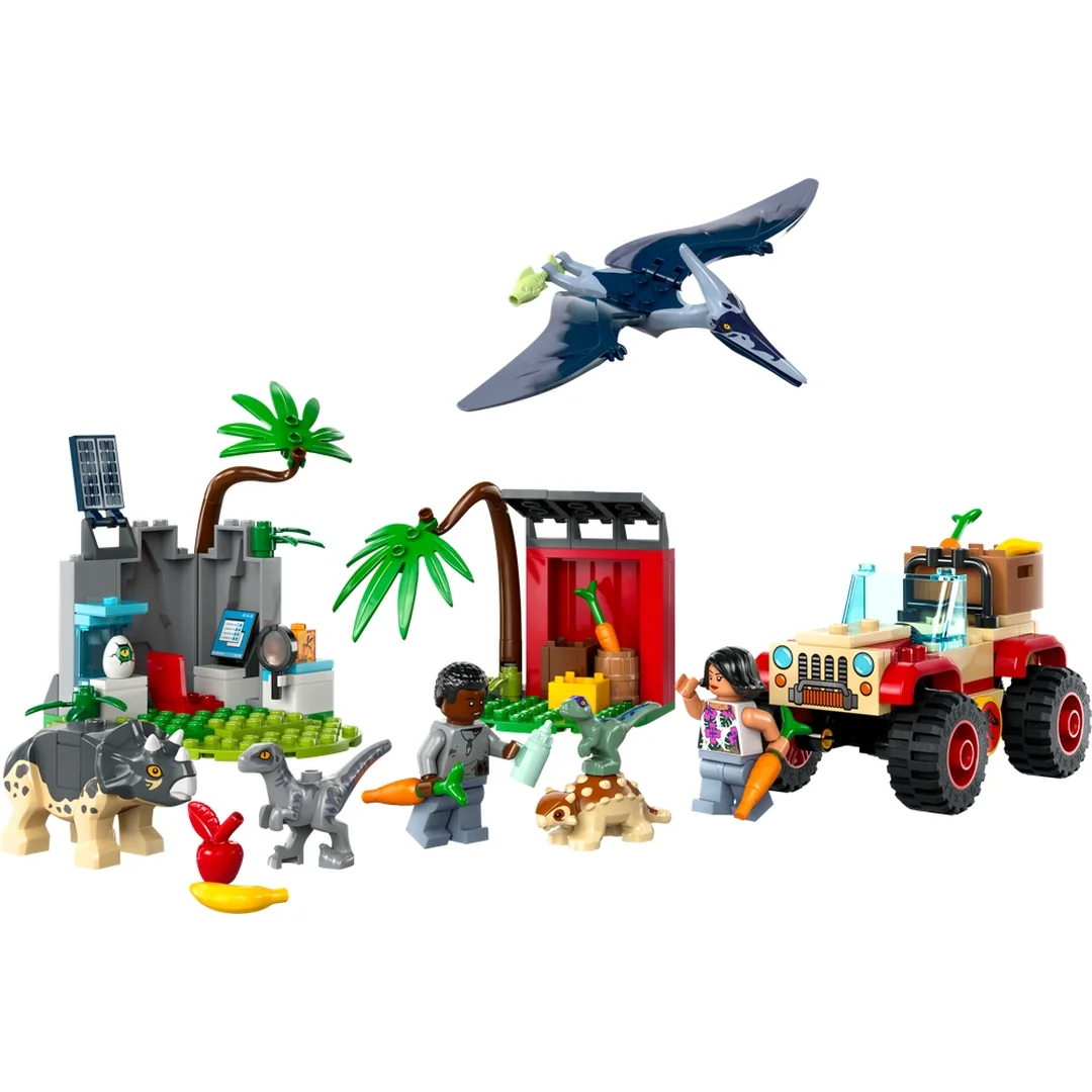 LEGO® Jurassic World™ 76963 Záchranárske stredisko pre dinosaurie mláďatá