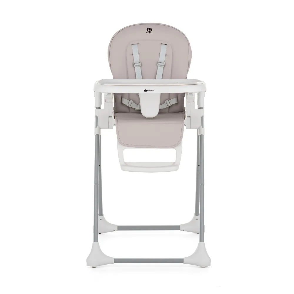 PETITE&MARS Poťah sedadla a podnos k detskej stoličke Gusto Pastel Beige 1×1 ks